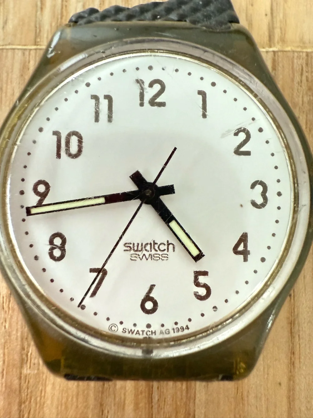 Vintage swatch watch NEW BATTERY strap needed